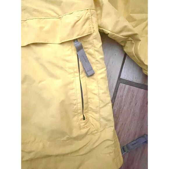 GAP Kids Yellow Windbreaker Jacket Unisex Size Small 6-7 Hooded - Picture 8 of 11